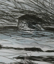 Load image into Gallery viewer, John Houston Storm over North Berwick Etching 
