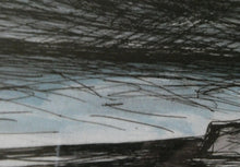 Load image into Gallery viewer, John Houston Storm over North Berwick Etching 
