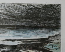 Load image into Gallery viewer, John Houston Storm over North Berwick Etching 
