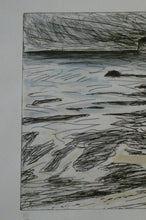 Load image into Gallery viewer, John Houston Storm over North Berwick Etching 
