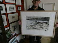Load image into Gallery viewer, John Houston Storm over North Berwick Etching 
