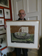 Load image into Gallery viewer, 1951 Pencil Signed Lithograph by Humphrey Spender Basket with Fruit
