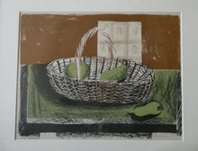 Load image into Gallery viewer, 1951 Pencil Signed Lithograph by Humphrey Spender Basket with Fruit
