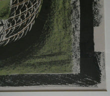 Load image into Gallery viewer, 1951 Pencil Signed Lithograph by Humphrey Spender Basket with Fruit
