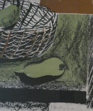 Load image into Gallery viewer, 1951 Pencil Signed Lithograph by Humphrey Spender Basket with Fruit

