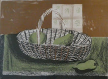 Load image into Gallery viewer, 1951 Pencil Signed Lithograph by Humphrey Spender Basket with Fruit
