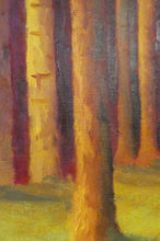 Load image into Gallery viewer, Robert Maclaurin Oil on Canvas Man in a Forest. Scottish Art
