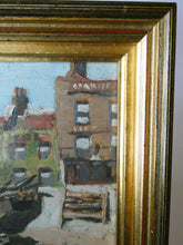 Load image into Gallery viewer, 19th Century Oil Paintings of Chelsea. Turner&#39;s House Cheyne Wlalk by RJ Abraham Copeland 
