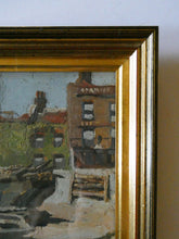 Load image into Gallery viewer, 19th Century Oil Paintings of Chelsea. Turner&#39;s House Cheyne Wlalk by RJ Abraham Copeland 
