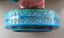 Load image into Gallery viewer, 1960s Large Bitossi Shallow Bowl Large with Abstract Pattern

