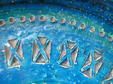 Load image into Gallery viewer, 1960s Large Bitossi Shallow Bowl Large with Abstract Pattern
