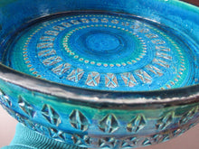 Load image into Gallery viewer, 1960s Large Bitossi Shallow Bowl Large with Abstract Pattern
