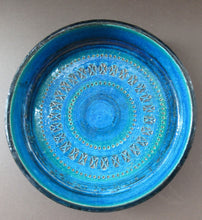 Load image into Gallery viewer, 1960s Large Bitossi Shallow Bowl Large with Abstract Pattern
