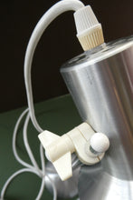Load image into Gallery viewer, Vintage 1970s Silver-Tone Adjustable Table Lamp or Desk Lamp
