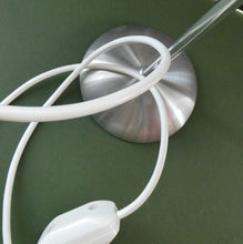 Load image into Gallery viewer, Vintage 1970s Silver-Tone Adjustable Table Lamp or Desk Lamp
