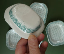 Load image into Gallery viewer, Antique Toy Child&#39;s Nursery Ceramics. Oblong Serving Plates
