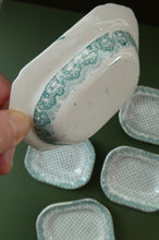 Load image into Gallery viewer, Antique Toy Child&#39;s Nursery Ceramics. Oblong Serving Plates
