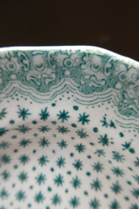 Antique Toy Child's Nursery Ceramics. Oblong Serving Plates