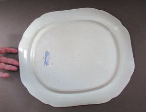Scottish Pottery Bo'ness Jamieson Ashet or Platter - Modern Athens The Royal Institution