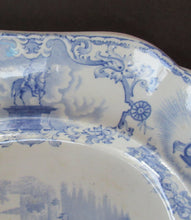 Load image into Gallery viewer, Scottish Pottery Bo&#39;ness Jamieson Ashet or Platter - Modern Athens The Royal Institution
