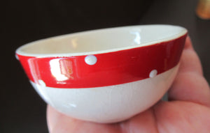 Red Domino Midwinter Lord Nelson Milk Jug and Sugar Bowl