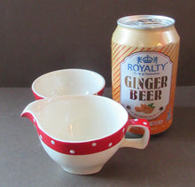 Load image into Gallery viewer, Red Domino Midwinter Lord Nelson Milk Jug and Sugar Bowl
