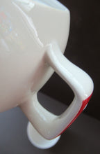 Load image into Gallery viewer, 1950s Red Domino Midwinter Stylecraft Milk Jug and Sugar Bowl
