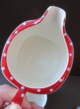 Load image into Gallery viewer, 1950s Red Domino Midwinter Stylecraft Milk Jug and Sugar Bowl
