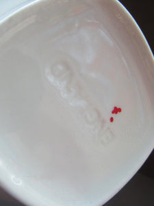 1950s Red Domino Midwinter Stylecraft Milk Jug and Sugar Bowl