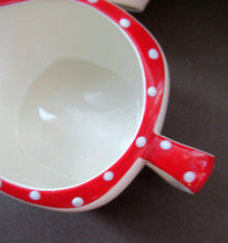 Load image into Gallery viewer, 1950s Red Domino Midwinter Stylecraft Milk Jug and Sugar Bowl
