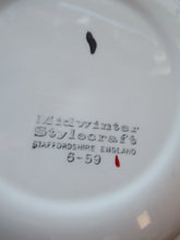 Load image into Gallery viewer, 1950s Red Domino Midwinter Stylecraft Soup Bowl
