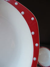 Load image into Gallery viewer, 1950s Red Domino Midwinter Stylecraft Soup Bowl

