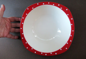 Larger 1950s Red Domino Midwinter Style