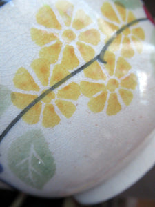 Methven Kirkcaldy Pottery Antique Scottish Pair of Spongeware Bowls