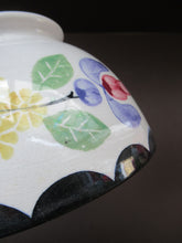 Load image into Gallery viewer, Antique Scottish Spongeware Bowl Methven Heron Kirkcaldy Pottery
