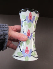 Load image into Gallery viewer, Antique Spongeware Scottish Pottery Vase Kirkcaldy Pottery
