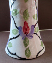 Load image into Gallery viewer, Antique Scottish Spongeware Vase Kirkcaldy Pottery
