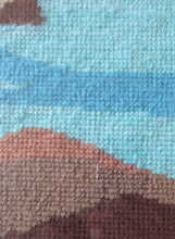 Load image into Gallery viewer, Large Vintage Needlepoint Artwork / Textile Featuring an Image of a British Freshwater Fish
