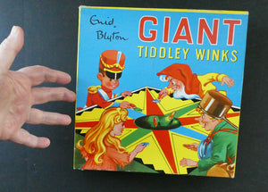 1950s Chad Valley Quoits Game and Giant Tiddley Winks Enid Blyton Games