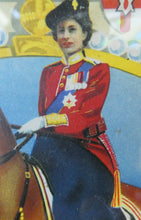 Load image into Gallery viewer, Vintage 1953 Queen Elizabeth II Coronation Perpetual Desk Calendar
