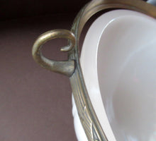 Load image into Gallery viewer, 1920s Art Deco Jefferson Opaline Glass Light Shade Moonstone Milk Glass
