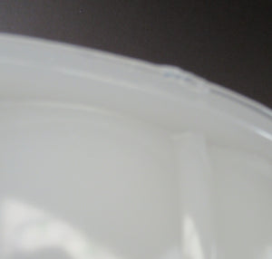 1920s Art Deco Jefferson Opaline Glass Light Shade Moonstone Milk Glass