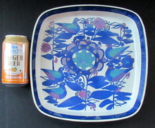Load image into Gallery viewer, Royal Copenhagen Faience Bowl by Kari Christensen Birds and Flowers
