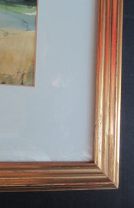 SCOTTISH ART. Sax Shaw (1916 - 2000). Watercolour Landscape Study. Signed and dated 1974