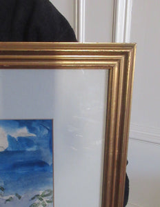 SCOTTISH ART. Sax Shaw (1916 - 2000). Watercolour Landscape Study. Signed and dated 1974
