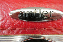 Load image into Gallery viewer, 1960s Vintage Red Antler Vanity Case Make Up Box. Working Combination Lock

