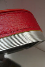 Load image into Gallery viewer, 1960s Vintage Red Antler Vanity Case Make Up Box. Working Combination Lock
