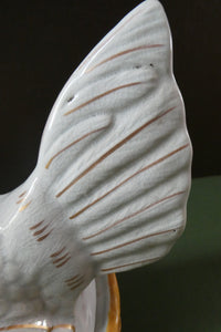 Victorian Staffordshire Pottery Chicken or Hen on a Nest 