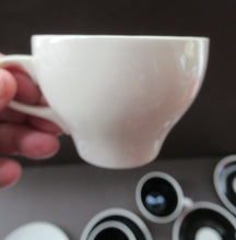 Load image into Gallery viewer, 1950s Wade Red Berries Rosehip Pattern, Trio: Cup, Saucer and Side Plate
