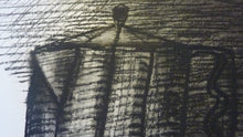 Load image into Gallery viewer, John Jack Kox Still Life Charcoal Drawing Scottish Art
